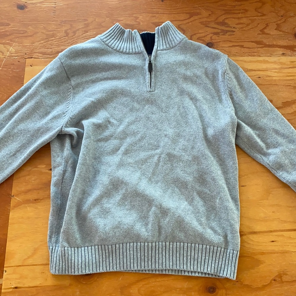 LL bean cute oversized gray sweater